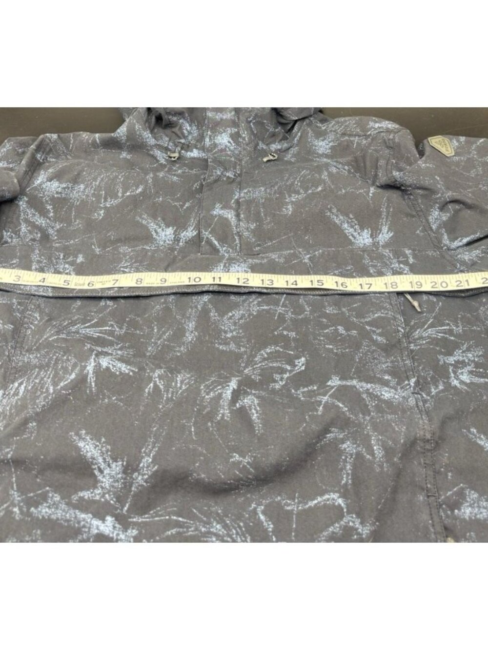 Prana Mens Blue Windbreaker Hooded Jacket XL Outdoor Lightweight - Picture 11 of 12